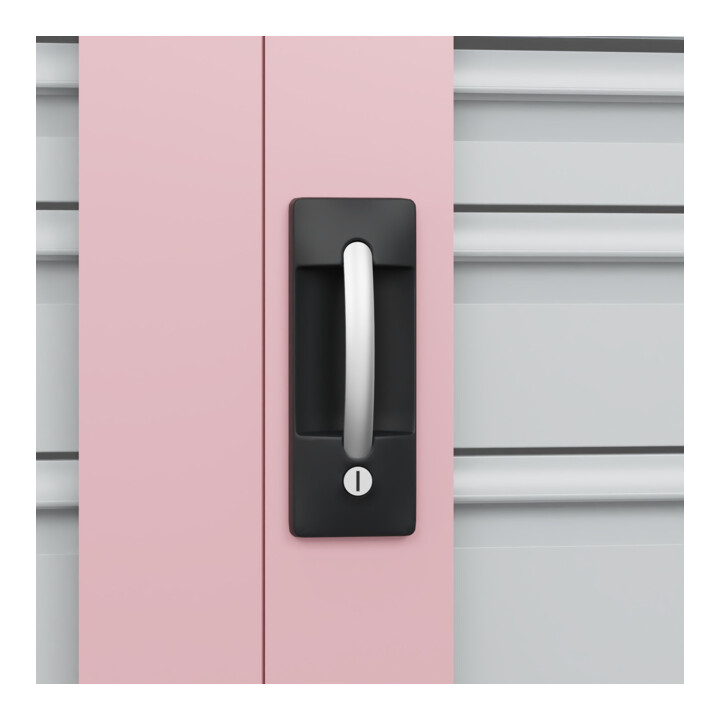 C+P Armoire à charges lourdes Acurado Pro 1950 × 1000 × 500 mm 9016/3015