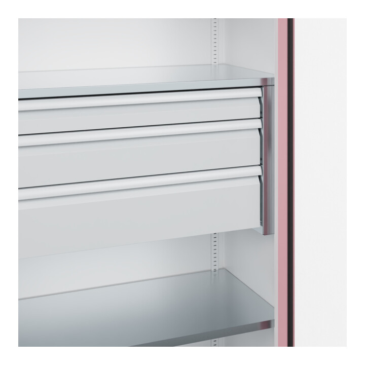 C+P Armoire à charges lourdes Acurado Pro 1950 × 1000 × 500 mm 9016/3015
