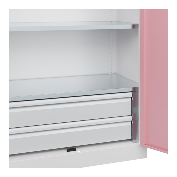 C+P Armoire à charges lourdes Acurado Pro 1950 × 1000 × 500 mm 9016/3015