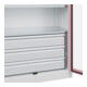 C+P Armoire à charges lourdes Acurado Pro 1950 × 1000 × 500 mm 9016/3015