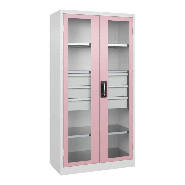 C+P Armoire à charges lourdes Acurado Pro 1950 × 1000 × 500 mm 9016/3015