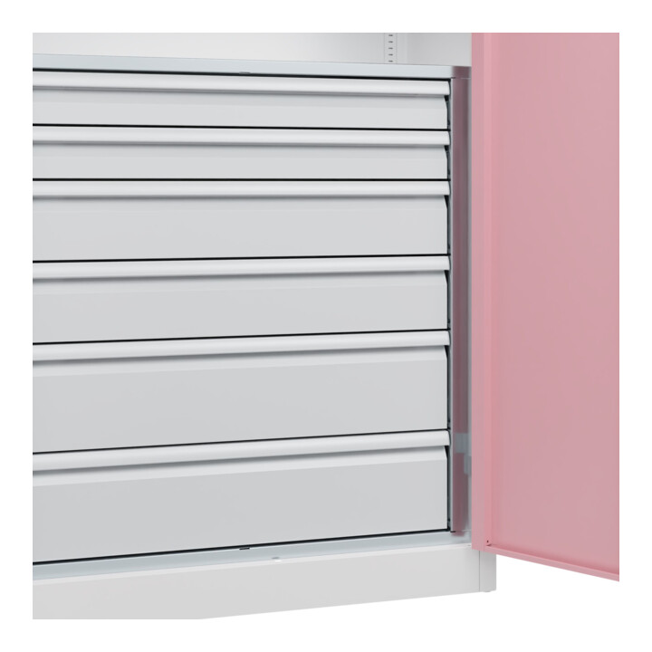 C+P Armoire à charges lourdes Acurado Pro 1950 × 1000 × 500 mm 9016/3015