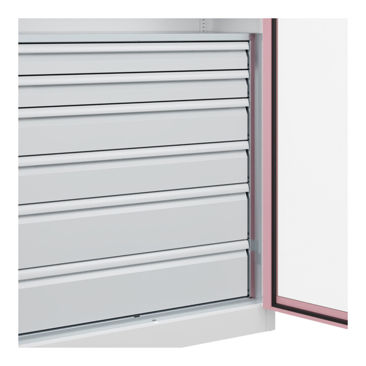 C+P Armoire à charges lourdes Acurado Pro 1950 × 1000 × 500 mm 9016/3015