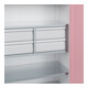 C+P Armoire à charges lourdes Acurado Pro 1950 × 1000 × 500 mm 9016/3015