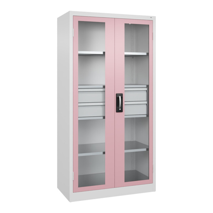 C+P Armoire à charges lourdes Acurado Pro 1950 × 1000 × 500 mm 9016/3015