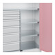 C+P Armoire à charges lourdes Acurado Pro 1950 × 1000 × 500 mm 9016/3015