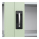 C+P Armoire à charges lourdes Acurado Pro 1950 x 1000 x 500 mm 9016/6019
