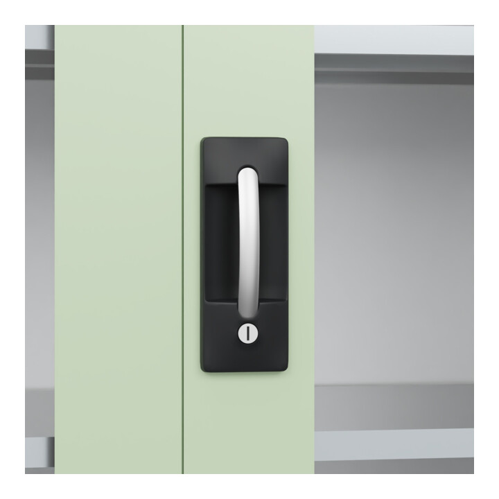 C+P Armoire à charges lourdes Acurado Pro 1950 x 1000 x 500 mm 9016/6019