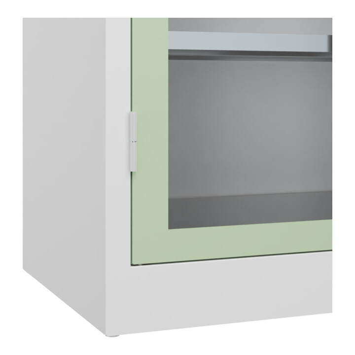 C+P Armoire à charges lourdes Acurado Pro 1950 x 1000 x 500 mm 9016/6019
