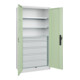 C+P Armoire à charges lourdes Acurado Pro 1950 x 1000 x 500 mm 9016/6019