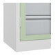C+P Armoire à charges lourdes Acurado Pro 1950 x 1000 x 500 mm 9016/6019