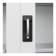 C+P Armoire à charges lourdes Acurado Pro 1950 x 1000 x 500 mm 9016/9016