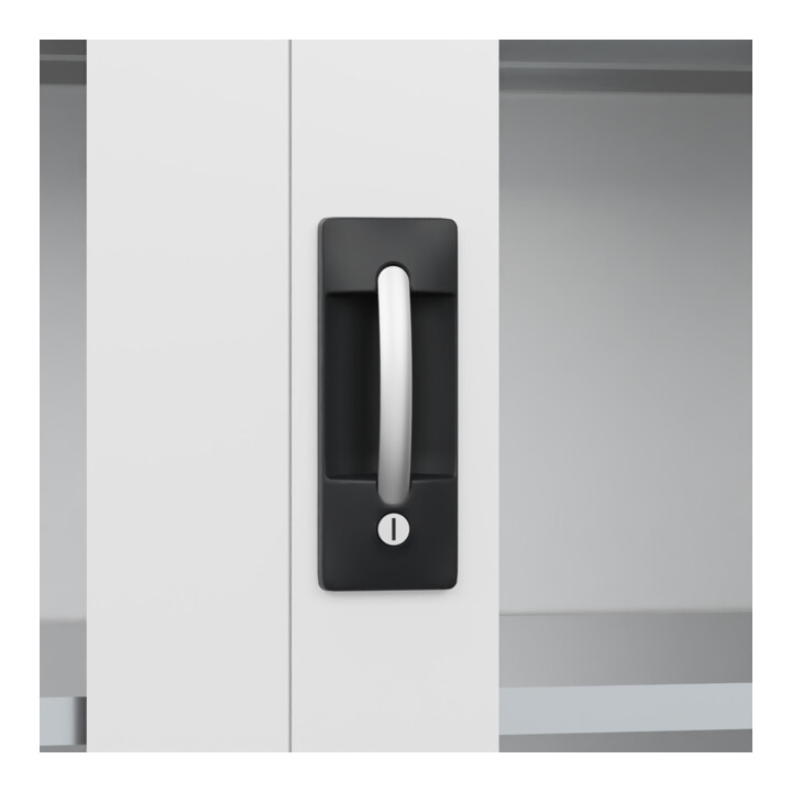 C+P Armoire à charges lourdes Acurado Pro 1950 x 1000 x 500 mm 9016/9016