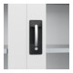 C+P Armoire à charges lourdes Acurado Pro 1950 x 1000 x 500 mm 9016/9016