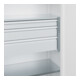 C+P Armoire à charges lourdes Acurado Pro 1950 x 1000 x 500 mm 9016/9016