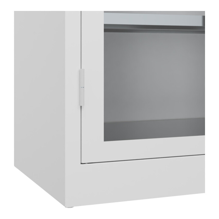 C+P Armoire à charges lourdes Acurado Pro 1950 x 1000 x 500 mm 9016/9016