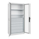 C+P Armoire à charges lourdes Acurado Pro 1950 x 1000 x 500 mm 9016/9016