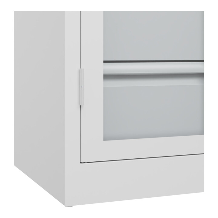 C+P Armoire à charges lourdes Acurado Pro 1950 x 1000 x 500 mm 9016/9016