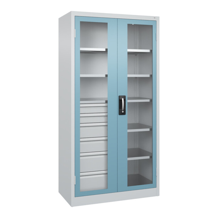 C+P Armoire à charges lourdes Acurado Pro 1950 × 1000 × 500 mm