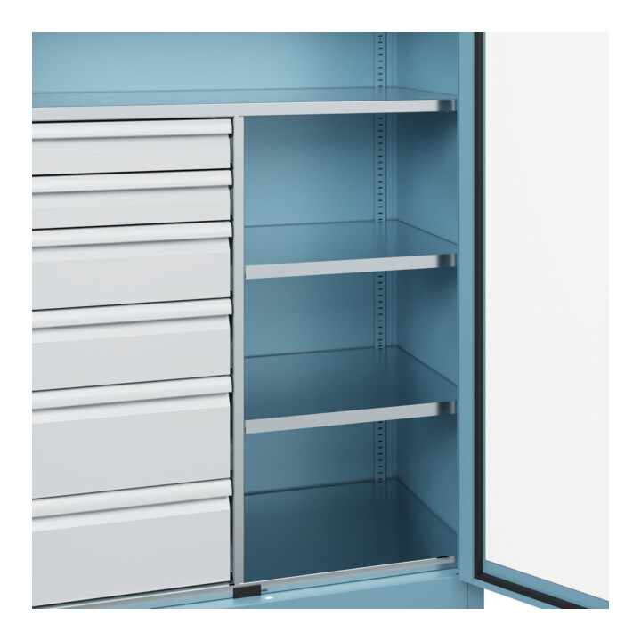 C+P Armoire à charges lourdes Acurado Pro 1950 × 1000 × 500 mm