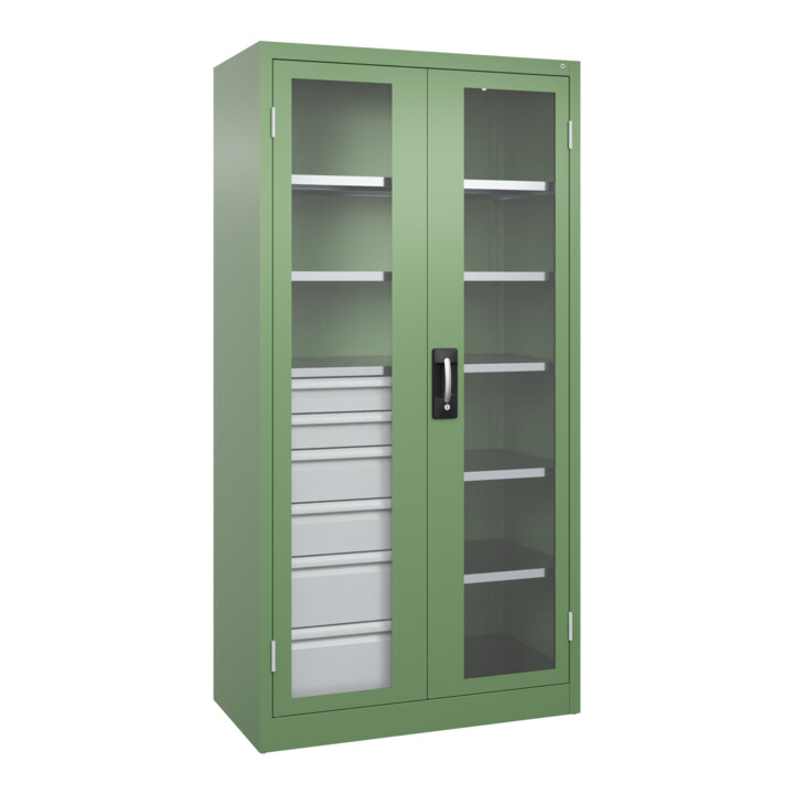 C+P Armoire à charges lourdes Acurado Pro 1950 × 1000 × 500 mm