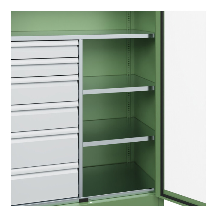 C+P Armoire à charges lourdes Acurado Pro 1950 × 1000 × 500 mm
