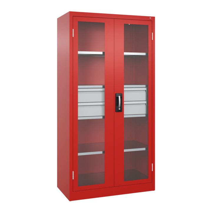 C+P Armoire à charges lourdes Acurado Pro 1950 x 1000 x 500 mm avec tiroirs 3020/3020