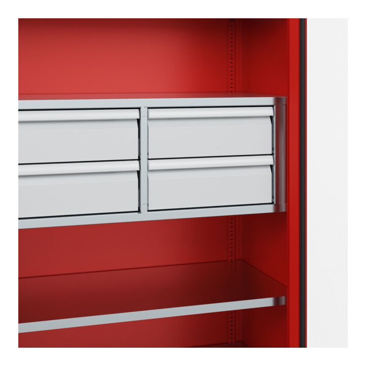 C+P Armoire à charges lourdes Acurado Pro 1950 x 1000 x 500 mm avec tiroirs 3020/3020