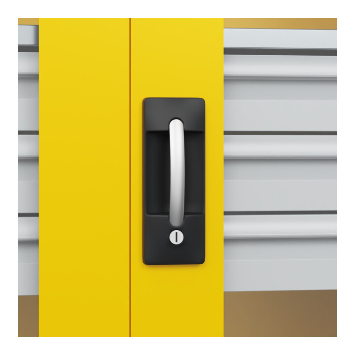 C+P Armoire à charges lourdes Acurado Pro 1950 × 1000 × 500 mm avec tiroirs