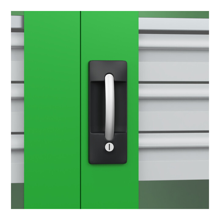 C+P Armoire à charges lourdes Acurado Pro 1950 × 1000 × 500 mm avec tiroirs
