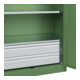 C+P Armoire à charges lourdes Acurado Pro 1950 x 1000 x 500 mm avec tiroirs