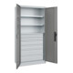 C+P Armoire à charges lourdes Acurado Pro 1950 × 1000 × 500 mm avec tiroirs