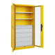 C+P Armoire à charges lourdes Acurado Pro 1950 × 1000 × 500 mm avec tiroirs