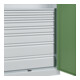 C+P Armoire à charges lourdes Acurado Pro 1950 x 1000 x 500 mm avec tiroirs