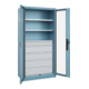 C+P Armoire à charges lourdes Acurado Pro 1950 × 1000 × 500 mm avec tiroirs