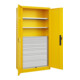 C+P Armoire à charges lourdes Acurado Pro 1950 × 1000 × 500 mm avec tiroirs