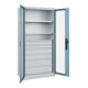 C+P Armoire à charges lourdes Acurado Pro 1950 x 1000 x 500 mm avec tiroirs