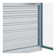 C+P Armoire à charges lourdes Acurado Pro 1950 x 1000 x 500 mm avec tiroirs