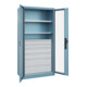 C+P Armoire à charges lourdes Acurado Pro 1950 × 1000 × 500 mm avec tiroirs