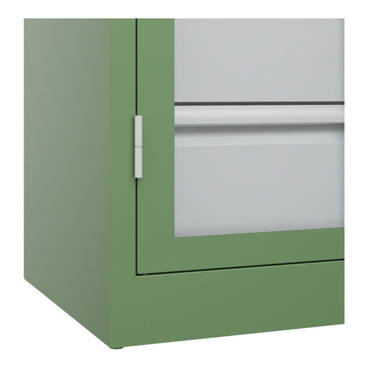 C+P Armoire à charges lourdes Acurado Pro 1950 x 1000 x 500 mm avec tiroirs
