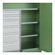 C+P Armoire à charges lourdes Acurado Pro 1950 x 1000 x 500 mm avec tiroirs