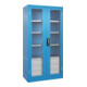 C+P Armoire à charges lourdes Acurado Pro 1950 x 1000 x 500 mm avec tiroirs bleu
