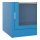 C+P Armoire à charges lourdes Acurado Pro 1950 × 1000 × 500 mm avec tiroirs bleu