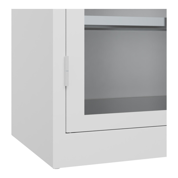 C+P Armoire à charges lourdes Acurado Pro 1950 x 1000 x 500 mm blanc