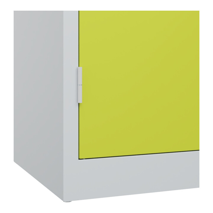 C+P Armoire à charges lourdes Acurado Pro 1950 × 1000 × 500 mm gris clair