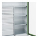C+P Armoire à charges lourdes Acurado Pro 1950 x 1000 x 500 mm gris/vert