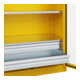 C+P Armoire à charges lourdes Acurado Pro 1950 × 1000 × 500 mm jaune