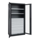 C+P Armoire à charges lourdes Acurado Pro 1950 × 1000 × 500 mm noir-gris