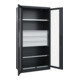 C+P Armoire à charges lourdes Acurado Pro 1950 × 1000 × 500 mm noir-gris