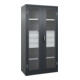 C+P Armoire à charges lourdes Acurado Pro 1950 × 1000 × 500 mm noir-gris